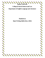 Basic Writing Skills Basic Writing, Enla1012(0)-1.pdf